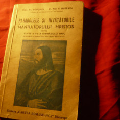 Diac.Al.Popovici -Parabolele Invataturile Mantuitorului Hristos -Ed.1947 ,199p