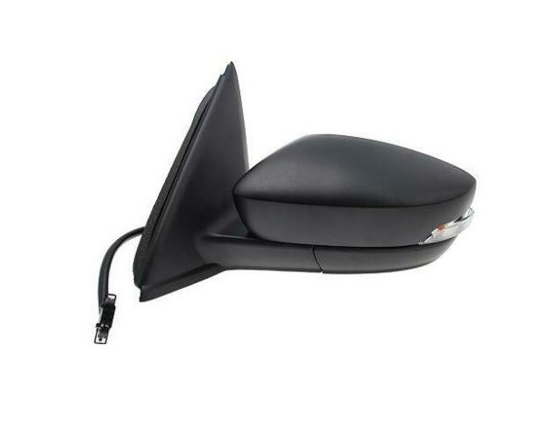 Oglinda usa exterioara Skoda Fabia, 12.2014-09.2018; Fabia, 07.2018-, partea Stanga, reglare electrica; carcasa neagra; incalzit; sticla convexa; gea