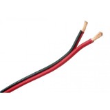 Cablu Audio Rosu-Negru , 2 x 0.5 mm , Premium Quality , 1 Metru