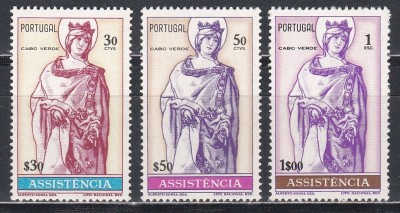 Capul Verde 1967 - Timbre de Asistenta, MNH foto