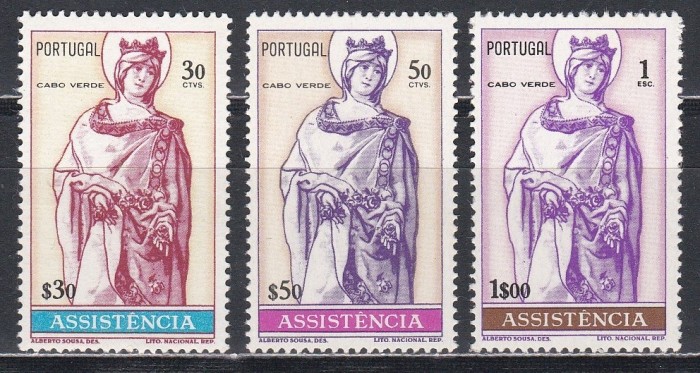 Capul Verde 1967 - Timbre de Asistenta, MNH