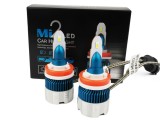 Set 2 becuri LED H8/H9/H11, Mi2, 6000k, Ventilatie Automata,50w,8000Lm