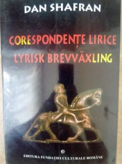Dan Shafran - Corespondente lirice (Editia: 1997)