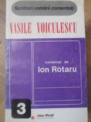 VASILE VOICULESCU COMENTAT-COMENTAT DE ION ROTARU-280099 foto