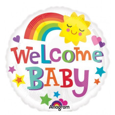 Balon Welcome Baby 23 cm