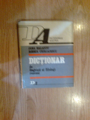 d5 Dictionar de lingvisti si filologi romani foto