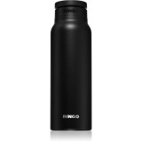 Ringo MagSafe&reg; Water Bottle sticlă termos cu suport pentru telefon culoare Black 710 ml