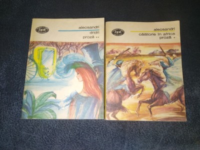 ALECSANDRI - PROZA CALATORIE IN AFRICA DRIDRI 2 VOL COLECTIA BPT foto