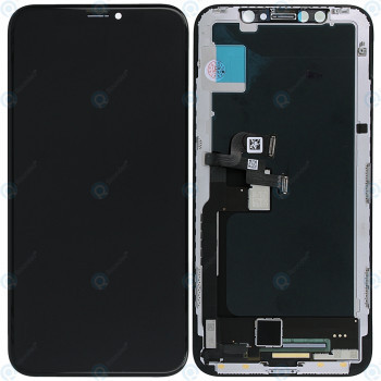 Modul display LCD + Digitizer (compatibil) negru pentru iPhone X