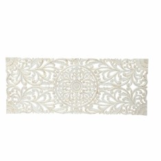 Tăblie de Pat DKD Home Decor Alb Auriu* Lemn Lemn MDF 151 x 2 x 60 cm
