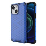 Husa antisoc compatibila apple iphone 15 plus, honeycomb airbag, albastru