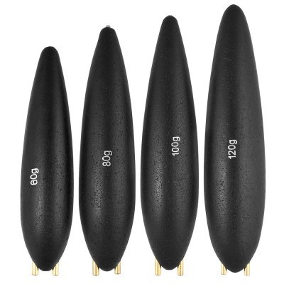 Set plute pescuit la somn K170795S, 4 buc/set, 60g/80g/100g/120g foto