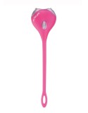 Far Bicicleta Infini Amuse Roz, 2 LED-uri, 2 Functii, Baterii CR2032 Incluse, 139x35x35mm, 95g