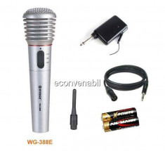 Microfon wireless wg388e din plastic foto