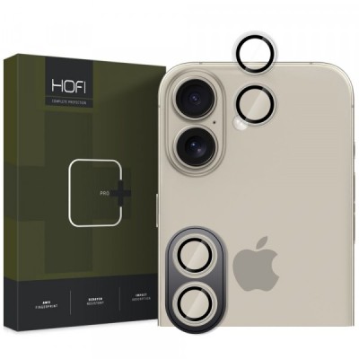 Folie de protectie Camera spate HOFI CamRing PRO+ pentru Apple iPhone 16 Plus / 16, Sticla Securizata, Transparenta foto