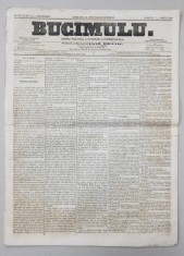 BUCIMULU - DIARIU POLITICU LITTERARIU SI COMMERCIALU , PROPRIETAR CEZAR BOLLIAC , ANUL II , NR. 217 , MAR , SAMBATA 11 / 23 APRILIE , 1864 foto
