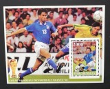 TURKMENISTAN-CUPA MONDIALA DE FOTBAL 98- 1COLITA -MNH**-TU PLR 66