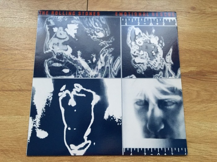 ROLLING STONES - EMOTIONAL RESCUE (1980,PROMOTONE,CANADA) + POSTER vinil vinyl