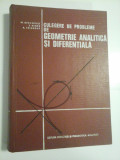 CULEGERE DE PROBLEME DE GEOMETRIE ANALITICA SI DIFERENTIALA - M. BERCOVICI, S. RIMER, A. TRIANDAF