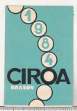Bnk cld Calendar de buzunar - 1984 - CIROA Brasov
