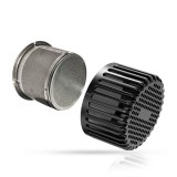 Cumpara ieftin Capac + filtru de schimb pentru uscator de par JRL Forte - Negru