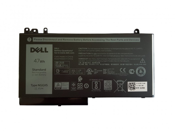 Baterie Laptop, Dell, Latitude 15 E5570, NGGX5, 11.4V, 4310mAh, 47Wh