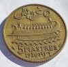 251. Moneda Liban 5 piastres 1936, Asia