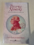 Cumpara ieftin Despre numere - Louis Claude de Saint-Martin
