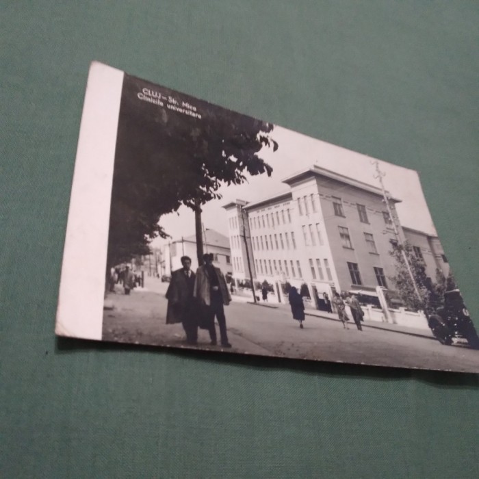 CARTE POSTALA CLUJ -STR. MICO CLINICILE UNIVERSITARE CIRCULATA