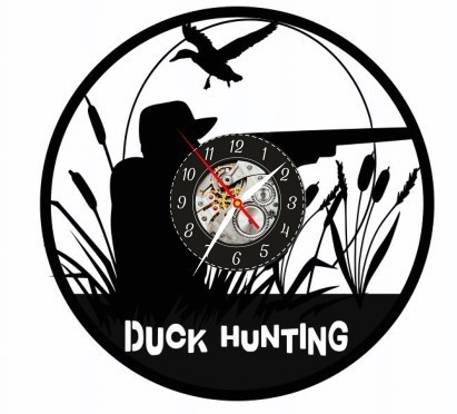 DUCK HUNTING-ceas de perete
