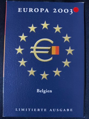 Euro set - Belgia 2003 , 8 monede UNC foto
