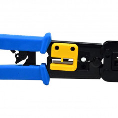 Cleste pentru sertizat mufe retea RJ45 Pass through connector SafetyGuard Surveillance