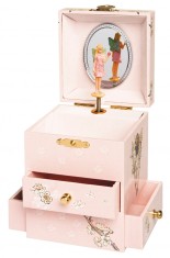 Cutie muzicala cu 3 sertare - Flori de cires | Trousselier