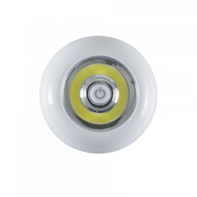 Lanterna tip aplica, LED alb tip COB, 3W, lumina rece, cu ventuza, Home foto