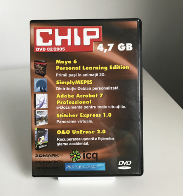 DVD CHIP - DVD de la Revista Chip - Martie 2005 foto