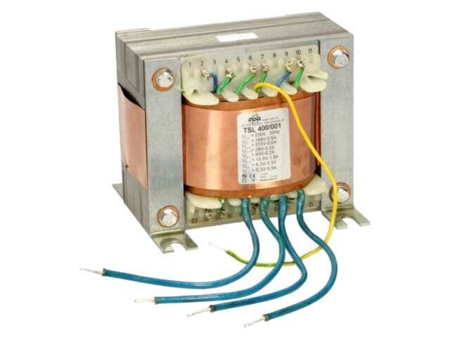 Transformator INDEL 230VAC 168V 313V 28V 10,5V 6,4V