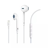 HandsFree Stereo Smart iPhone Ligtning Alb Devia 341243