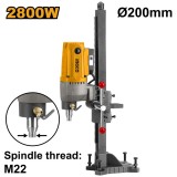 Cumpara ieftin Masina de Carotat cu Coloana 2800W, 200mm, M22 Ingco DDM28001