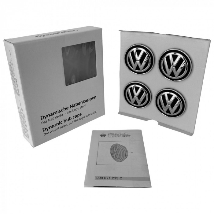 Set 4 Buc Capacele Jante Dynamice Oe Volkswagen 66MM 000071213C