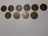 MONEDE ITALIA -REGNO ITALIA -10 CENTESIMI 1940 -6 BUC ;10 CENTESIMI 1941-4 BUC.