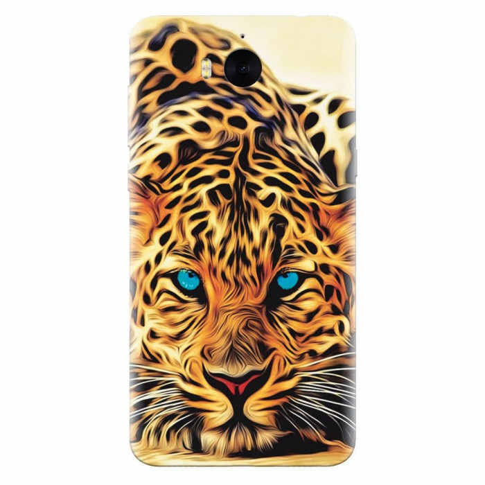 Husa silicon pentru Huawei Y5 2017, Animal Tiger