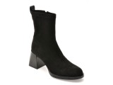 Botine FLAVIA PASSINI negre, 82673, din material textil