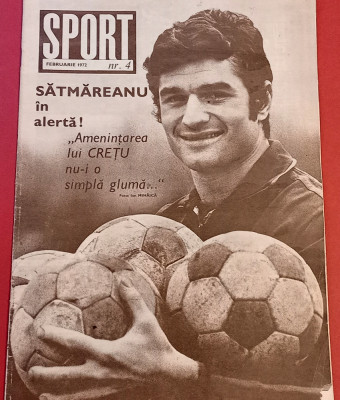 Revista SPORT nr.4/februarie 1972 foto