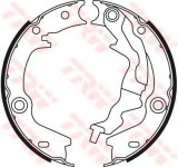 Set saboti frana, frana de mana KIA RIO II limuzina (JB) (2005 - 2016) TRW GS8781