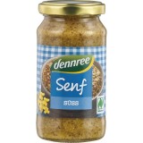 Mustar dulce Bio Dennree, 200ml, Fara Gluten, Vegan, Natural, Condiment