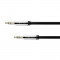 Cablu audio Kruger&amp;amp;Matz, 2 x jack stereo 3.5 mm tata, 1.8 m