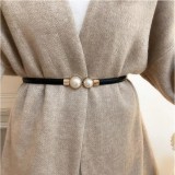 Cumpara ieftin Curea subtire cu perle - 556053