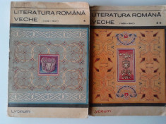 LITERATURA ROMANA VECHE (1402-1647) VOL 1, 2 (expediere si 6 lei/gratuit) (4+1) foto