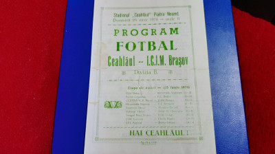 program Ceahlaul PN - ICIM Brasov foto