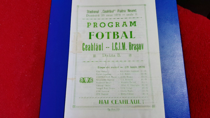 program Ceahlaul PN - ICIM Brasov